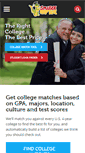 Mobile Screenshot of collegeraptor.com